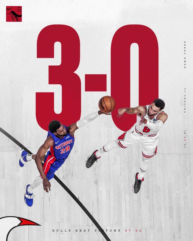 MK体育APP-新赛季首支三连胜球队！公牛延续季前赛火热势头